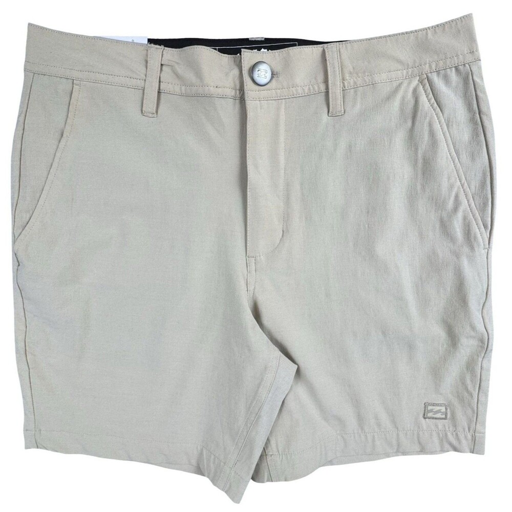 Billabong Mens Size 40 18" Hybrid Shorts Tan Golf Preppy Chino Casual Beige New